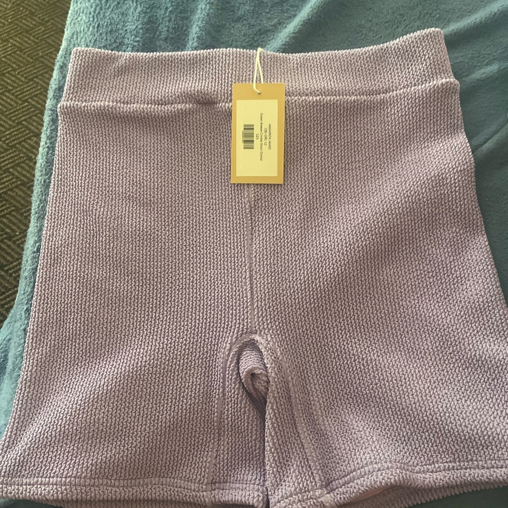 Purple shorts